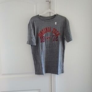Gray Kids Shirt with Virginia tech